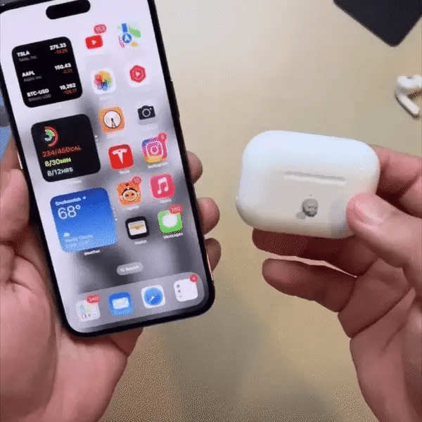 Pro Wireless Earbuds with Charging Case– Touch Control & Noise Cancellation